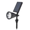 Outdoor Solar Powered Lawn Light 4LED Garden Yard Pathway Spotlight