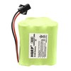 HQRP 6V Battery SM-2P Plug for Harbor Frieght Solar Light,