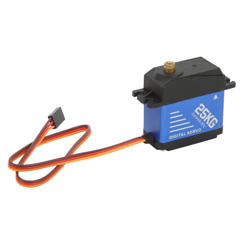 RC Digital Servo Blue Aluminium Alloy 25kg 25T Large Torque