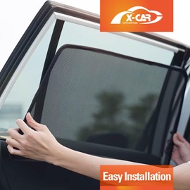 X-CAR Port Window Sun Shade for BYD Seal 2023-2025 Car Sun Blind Mesh