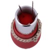 Black Red Color Rota-Table Lipstick Shaped Needle Storage Pin Cushion