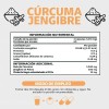 Cúrcuma Jengibre Piperina 60 Cápsulas Suplemento Nat