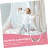 CAXUSD Cartoon Wired Headphones Lightweight Over Ear Gaming Headset for