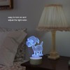 3W 4.5V USB 3D Night Light Touch Control LED Table