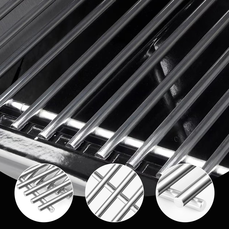 SUS304 7MM Stainless Steel Grill Grates for Ninja FlexFlame PG300