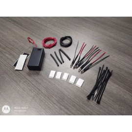 Led-accent 5 LED White Accent Light Kit For Crafts, Hobbies, & More! 5 Bright LEDs! 9vdc!