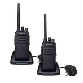Retevis RT81 Digital Walkie Talkies,Long Range Two Way Radio,High Power,IP67 Waterproof 2 Way Radio,DMR&Analog,2200mAh,Group Call,Professional DMR Radios for School Hunting Factory Security(2 Pack)