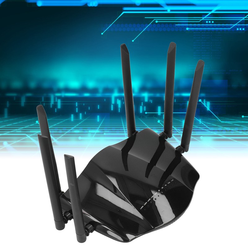 4G LTE WiFi Router 6 Antennas 2.4GHz 5GHz Dual Band