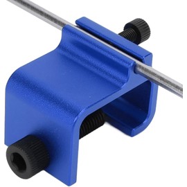 LimCryspp Herramienta de Alineación de Cadena de Motocicleta, Aleación de Aluminio, Herramienta de Alineación de Cadena Rápida y Fuerte, Fácil de Usar, Reparación Eficiente para (Azul)
