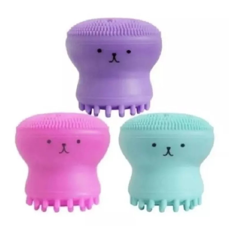 Sr Oferton Pulpito Cepillo Facial Exfoliante Limpiador Rostro 3 Piezas