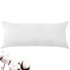 LINENOVA 100% Luxury Cotton Body Pillowcase(1 Piece),Super Soft and Breathable