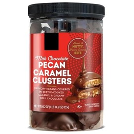 Milk Chocolate Pecan Caramel Clusters, 30.2 oz.