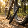 ON BIKE Chrome Mini Pump With Fillet Reversible Line Standard