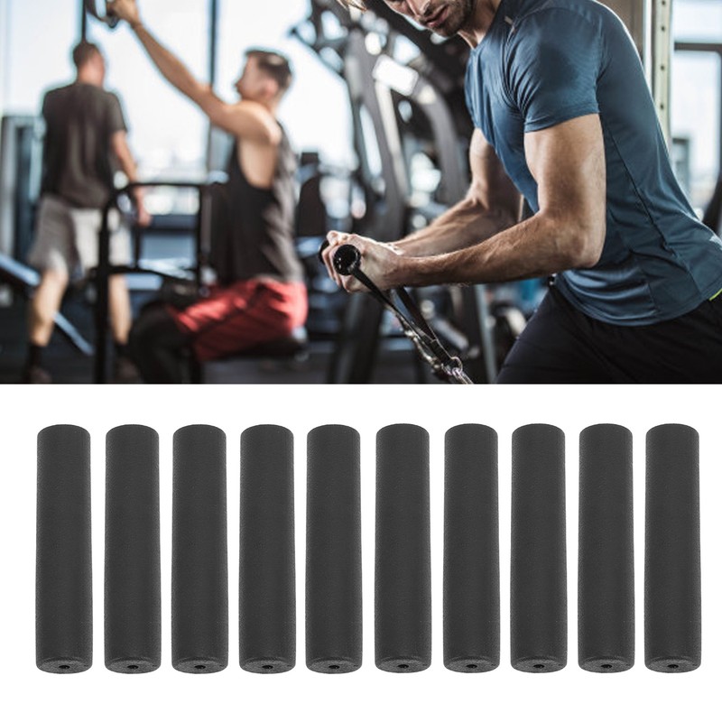 10Pcs Fitness Equipment Handle Grips Pipe Tube Wrap Handle Bars