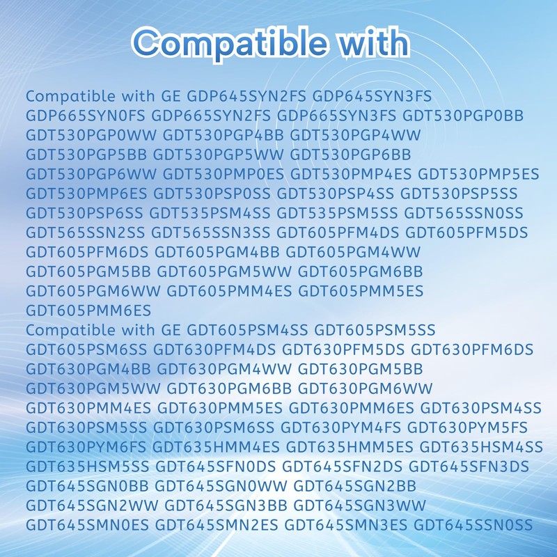 Qiqimingxin WD08X27458 Dishwasher Floating Seal Ring Assembly Fit for GE/Haier