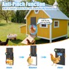Budsom Automatic Chicken Coop Door Battery Powered, LCD Display Large