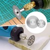 KOOLEVER 24PCS for Dremel Cutting Discs Metal, 40/22mm Diamond Cutting