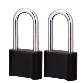 Heavy Duty Combination Lock,V-RESOURCING 4 Digit Resettable Combination Lock with 2.5 Inch Long Shackle,Suitable for Outdoor School, Gym,Backyard Fence, Hasps,Shed & Toolbox [2 Pack]