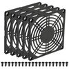PATIKIL 92mm Fan Grill with Screws, 5 Pack ABS Plastic