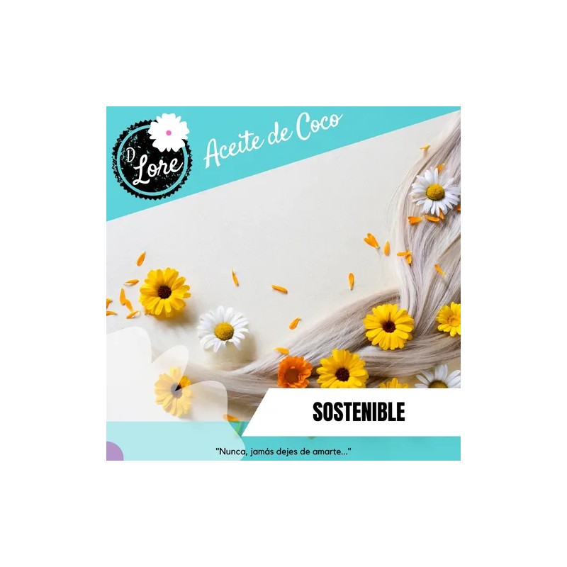 Aceite De Coco 100 Natural D Lore Facial 18 100ml