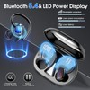 Wireless Earbuds Bluetooth 5.4, 50H Playtime Sport Earphones with Earhooks,
