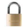 Silverline 984411 Brass Padlock Keyed to Differ, Silver, 40 mm