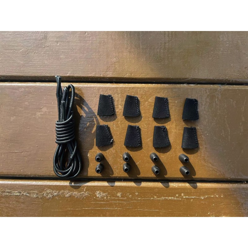 SONSIL Elastic Shoelaces Strings Replacement Laces for Hey Dude Shoes，No-Tie