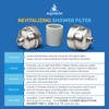 AquaBliss SF100-BN Revitalizing Shower Filter w/ 1 Replaceable Revitalizing Filter