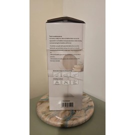 Kitchen 11 Pc Multi-Purpose Kitchen Knife Set with 360-Degree Rotating Acrylic Stand