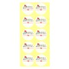 Thank You for Your Care Stickers, 50 Stickers, Round, Diameter