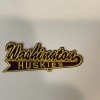 UW WASHINGTON HUSKIES vintage iron on embroidered patch 4” x