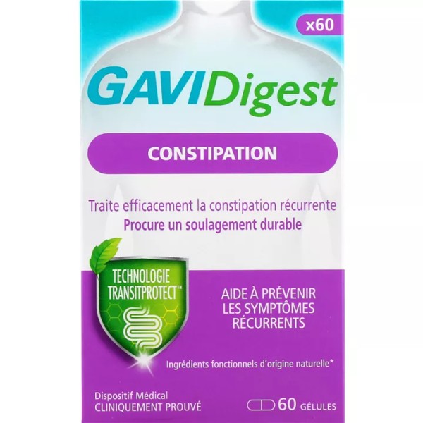 Reckitt Gavidigest Constipation Capsules, 60 capsules