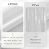ALYVIA SPRING Extra Long Fabric Shower Curtain Liner Waterproof -