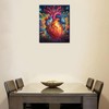 Aihonmin Heart Anatomy Painting by number for Children and beginners，Blood