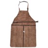 MApBer Leather Apron BBQ Apron Oven Apron Garden Apron Leather