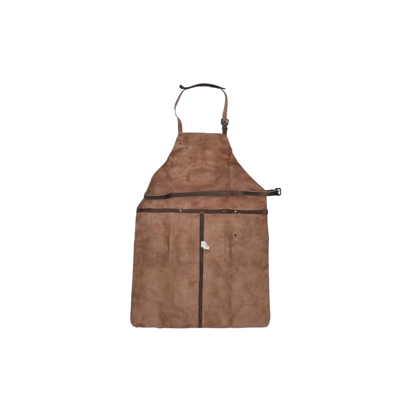 MApBer Leather Apron BBQ Apron Oven Apron Garden Apron Leather