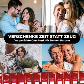 1 Year, 12 Dates – The Gift for Time Together – Dates to Fill Yourself with Scratch Sticker – Surprise for Birthday & Anniversary for Husband, Wife, Partner, Girlfriend & Boyfriend