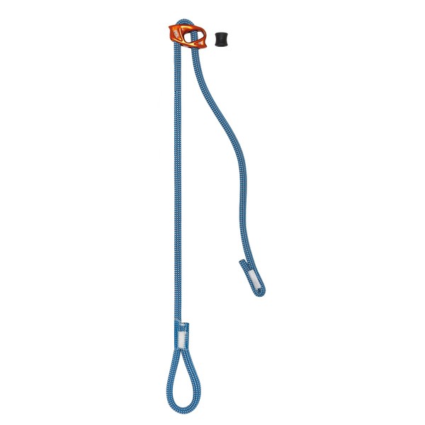 Petzl Unisex's Connect Lanyard Single Adjustable for Climbing and Mountaineering, Blue, Taglia Unica