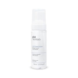 Cotton Clean Mousse Facial 150ml  Espuma Limpiadora y Desmaquillante Suave para Piel Sensible  Jabón Líquido Facial Hidratante con Extracto de...     