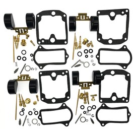 4-Pack Carburetor Carb Rebuild Repair Kits Replacement for Suzuki GS550 GS550E 1977 1978 1979