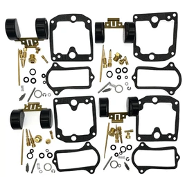 4-Pack Carburetor Carb Rebuild Repair Kits Replacement for Suzuki GS550 GS550E 1977 1978 1979