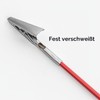 Cleqee Crocodile Clips Test Cable Two Ends Crocodile Cable, Pack