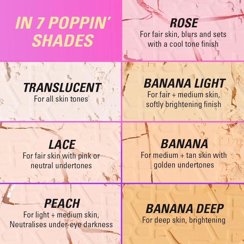 Revolution Powder Pops, Powder Compact, Blurs Skin & Controls Shine,