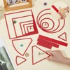 AHANDMAKER AOE Magic Templates Set Damage Marker Surface Effect Template