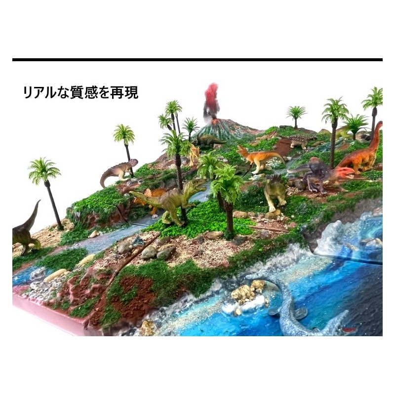 Dinosaur Diorama Kit Jurassic Land C Set