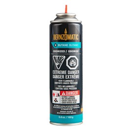 BernzOmatic Disposable Butane Cylinder Refills, 5.6 oz. (Pack of 12)