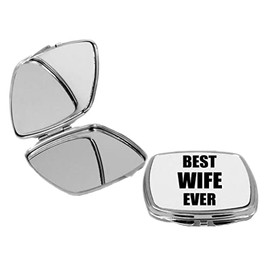 Sam Sandor - Best Wife Ever - Square Compact Mirror Personal Mirror