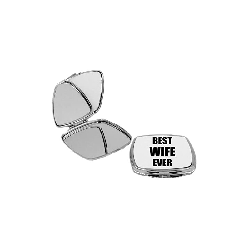 Sam Sandor - Best Wife Ever - Square Compact Mirror