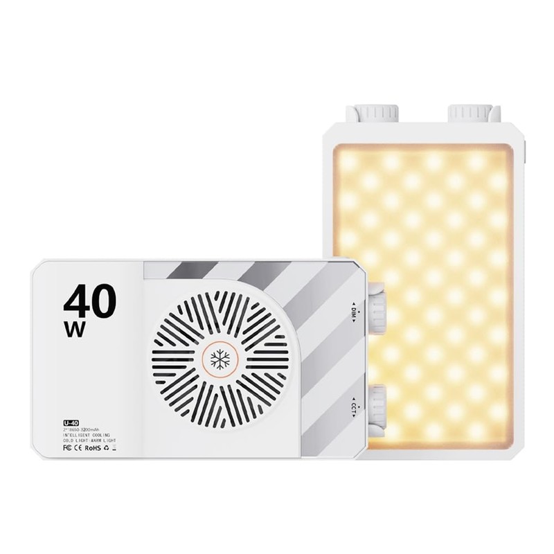 berjalan 40W Video Camera Light LED Three Color Pocket Mini