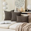 Kevin Textile Textural Faux Linen Throw Cushion Pillow Covers Shams